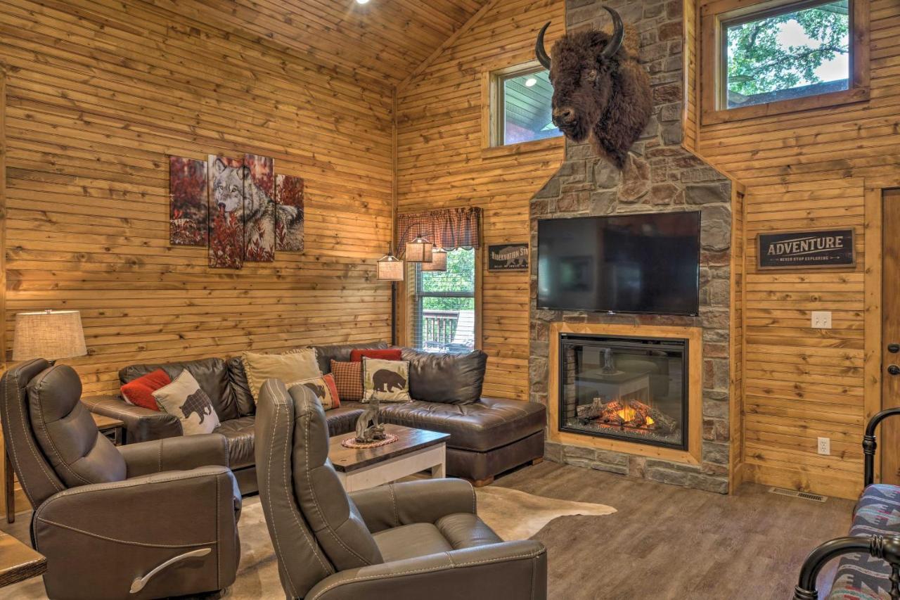 Branson West Cabin With Pool Access And Golfing Exterior foto